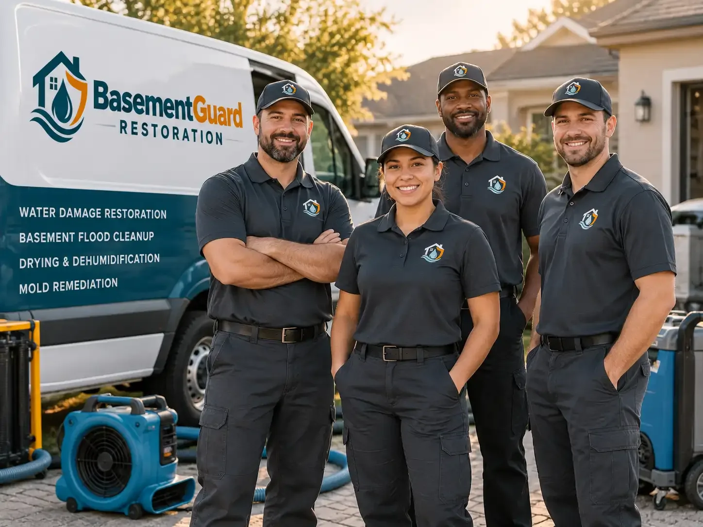 Basement Water Damage Restoration company in Barco, NC